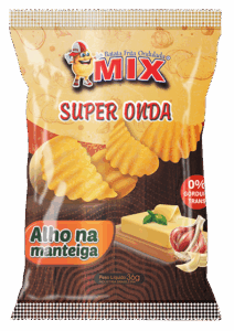 mix batata chips 36g Alho na manteiga